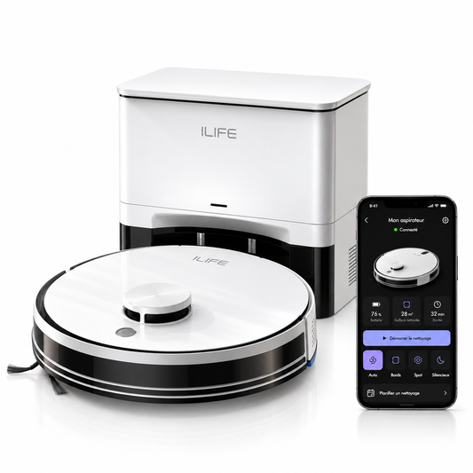 VELORIA robot aspirateur A30 Pro